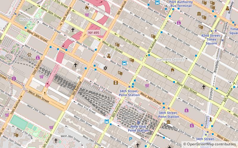 Hammerstein Ballroom location map