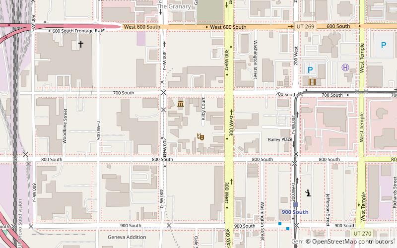 Kilby Court location map