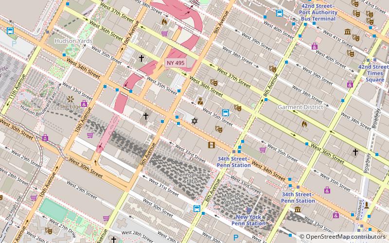 West Side Jewish Center location map