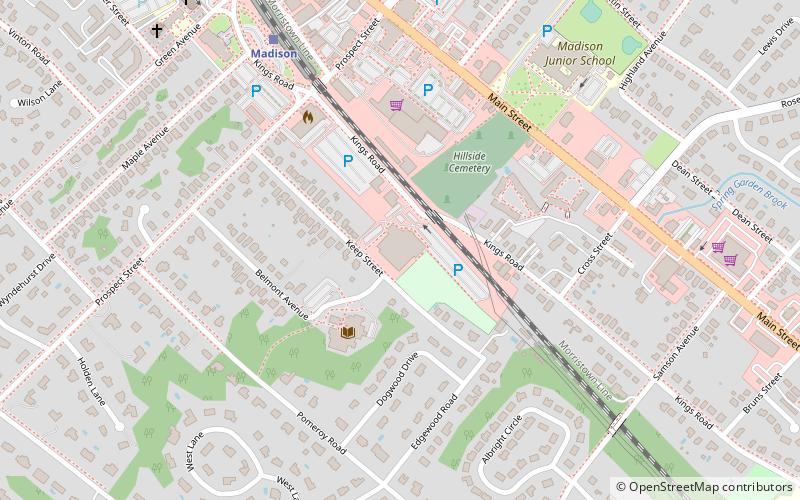 Madison Area YMCA location map