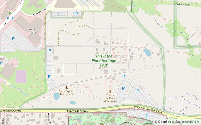 This Is The Place Heritage Park location map