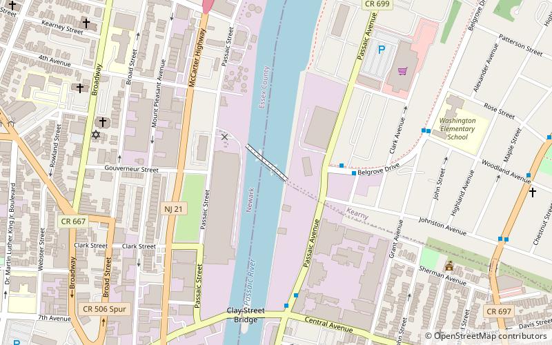 NX Bridge location map