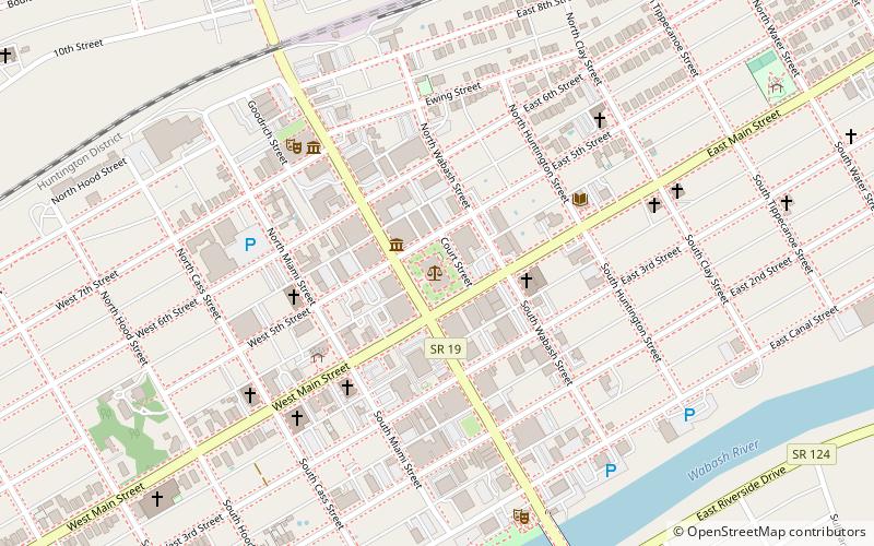 Miami County Courthouse location map