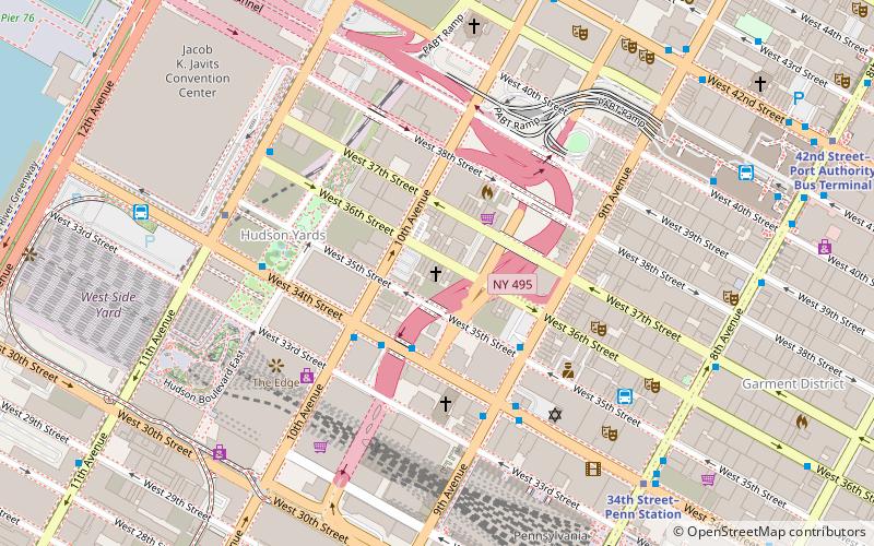 Metropolitan Community Church of New York location map