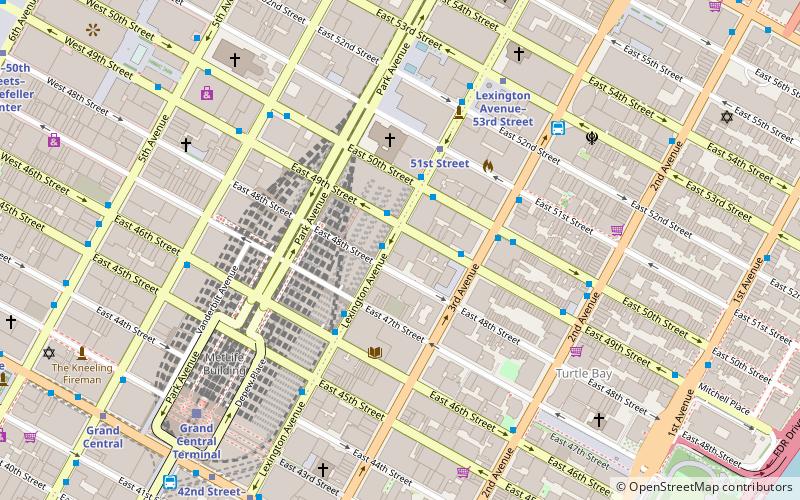 Basin Street East location map