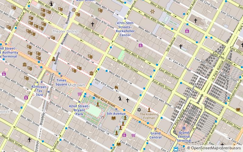 Club de Yates de Nueva York location map