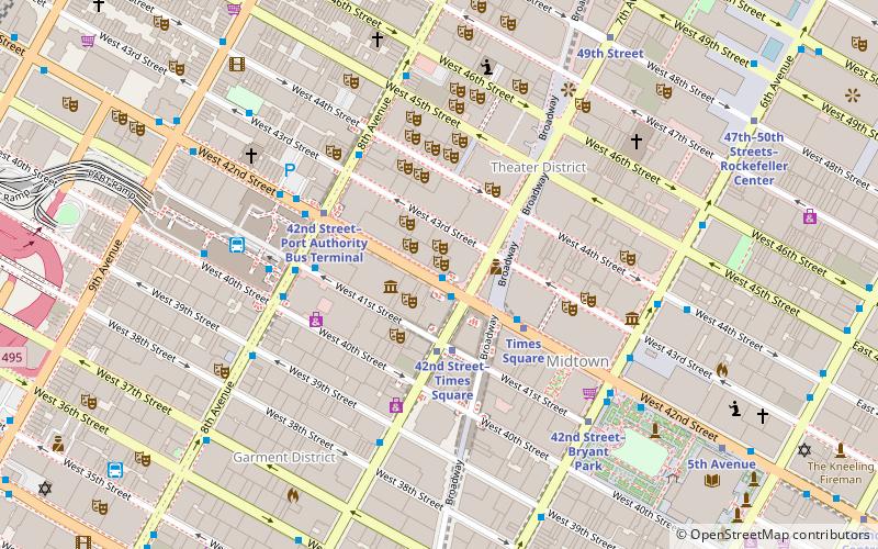 Reuters Building location map