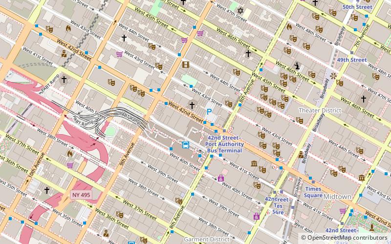 AMC Empire 25 location map