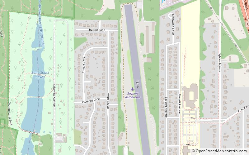 Bayport Aerodrome location map