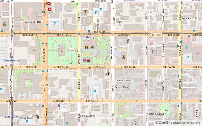 Celebration of Life Monument location map