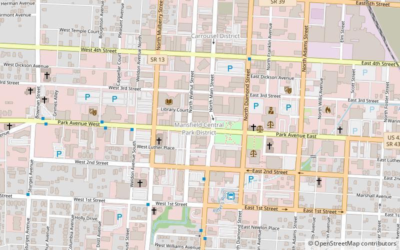 Richland Trust Building location map