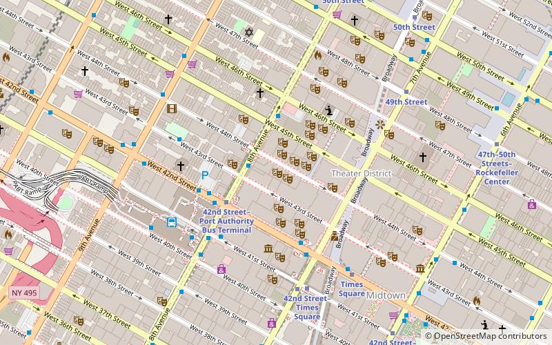 Teatro Saint James location map