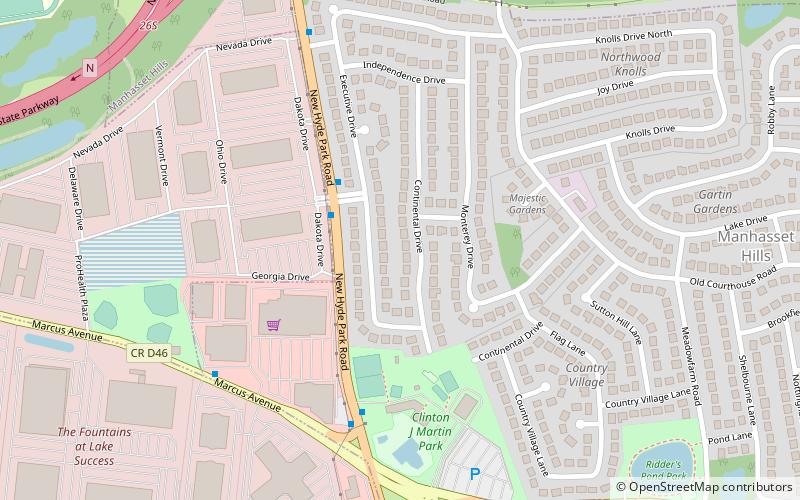 Cornell-Van Nostrand House location map