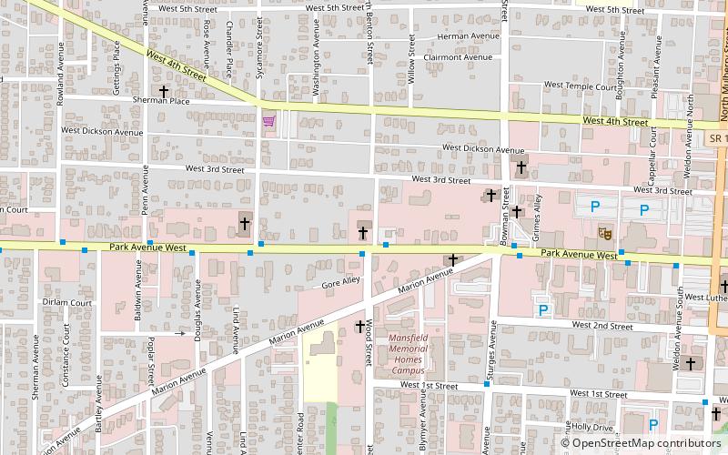 Park Avenue Baptist Church location map