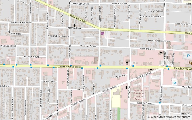 Central United Methodist Church location map