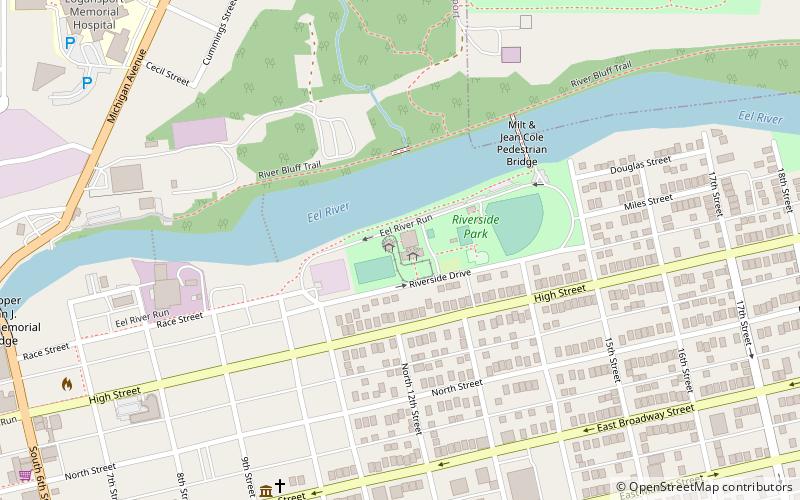 Spencer Park Dentzel Carousel location map