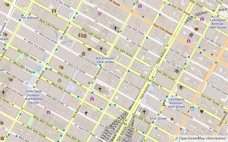 Austrian Cultural Forum New York location map