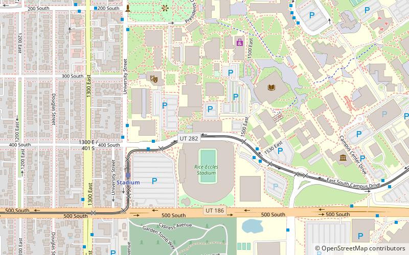 Nielsen Fieldhouse location map