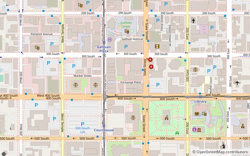 Salt Lake Stock and Mining Exchange Building location map