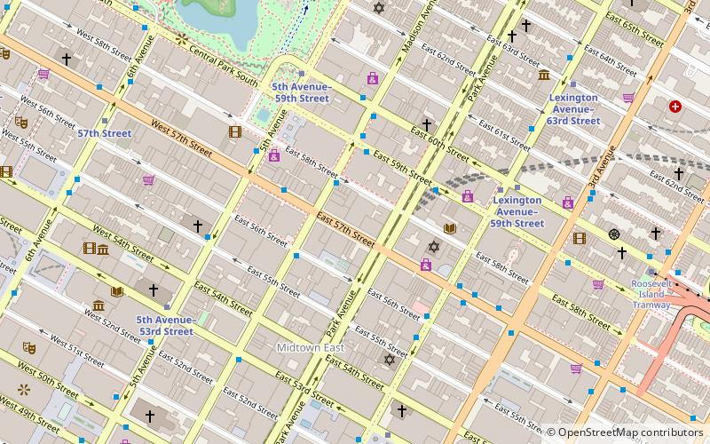 590 Madison Avenue location map