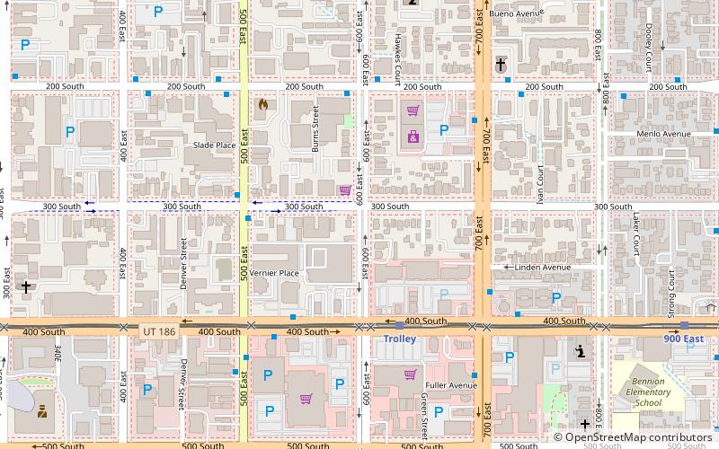 Lone Cedar Tree location map