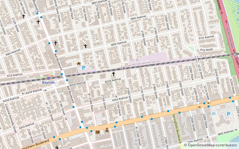 Lawrence Cemetery location map