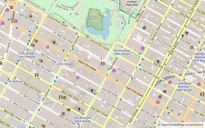 paris theater new york city location map