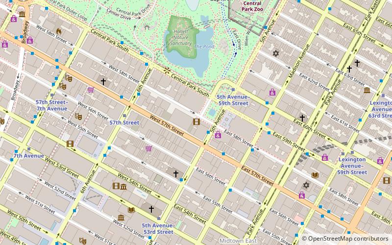 paris theater nueva york location map