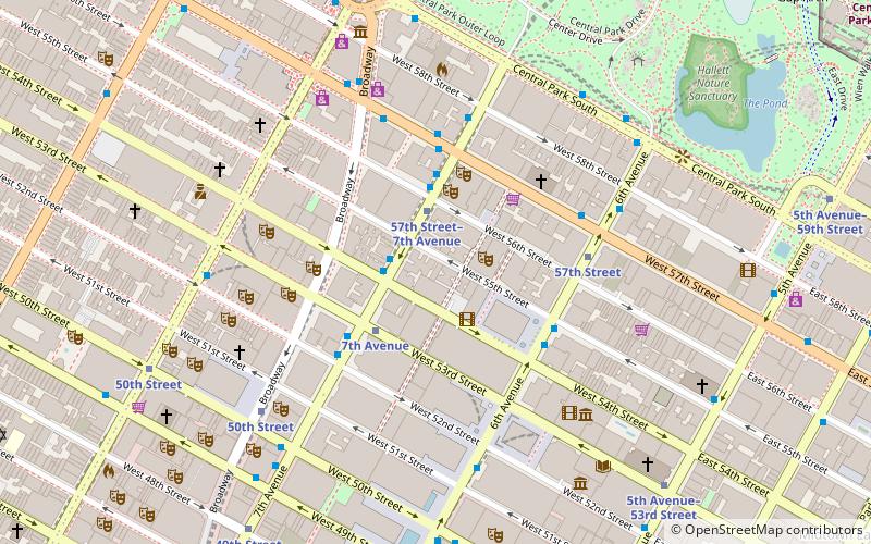 55th Street Playhouse location map