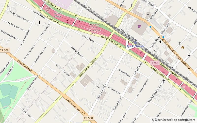 Ambrose-Ward Mansion location map