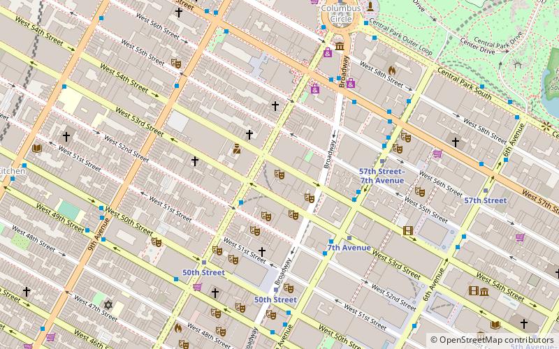 studio 54 new york city location map