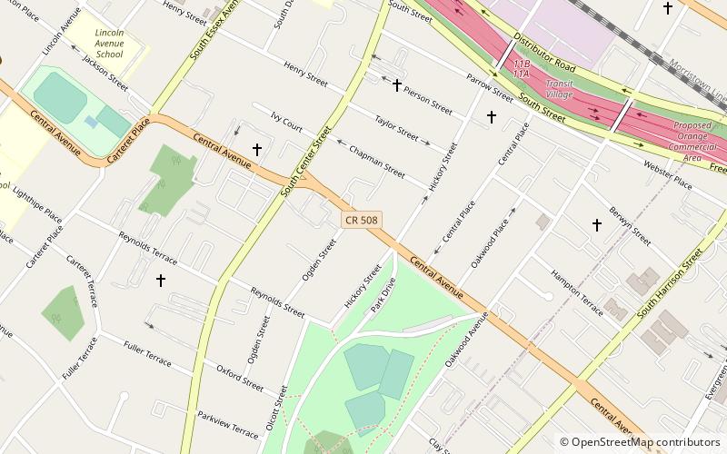 Orange Park location map