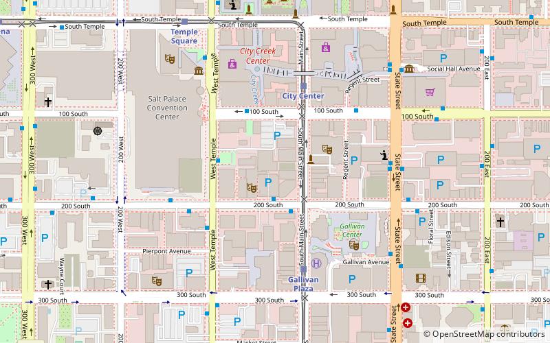 Utah Theatre location map