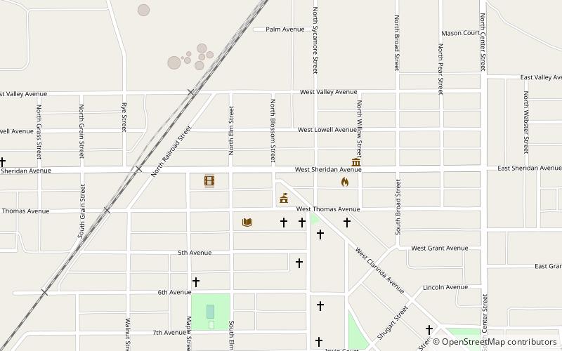 Woman's Christian Temperance Union Fountain location map