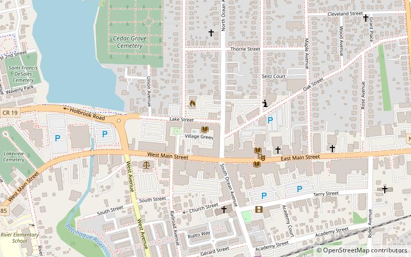 Patchogue-Medford Library location map