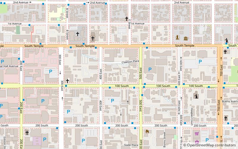 Henry Dinwoodey House location map