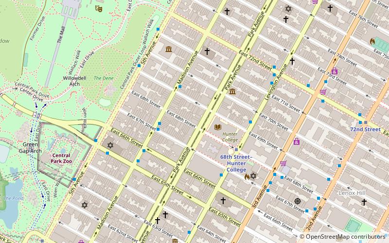 americas society new york location map