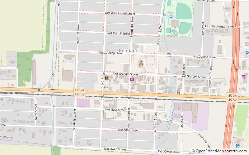 Newton County Courthouse location map