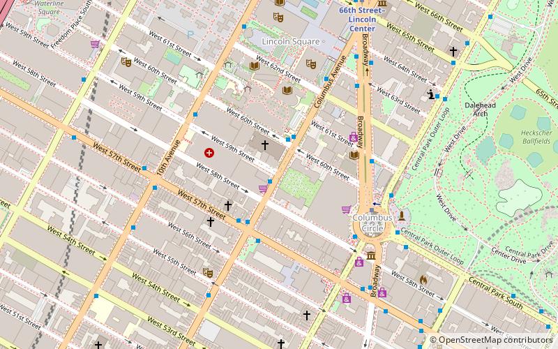59th Street location map