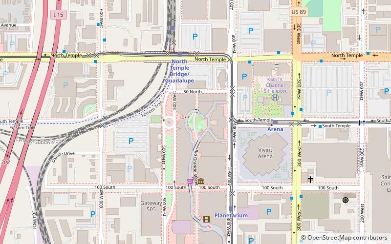 Olympic Legacy Plaza location map