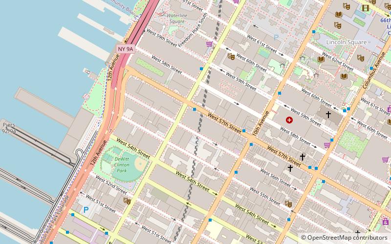 cbs broadcast center nueva york location map