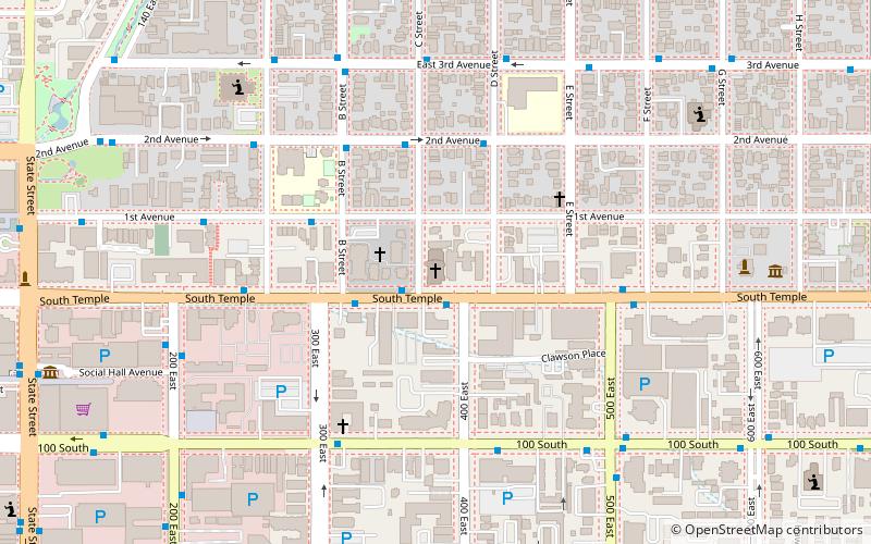 First Presbyterian Church of Salt Lake City location map