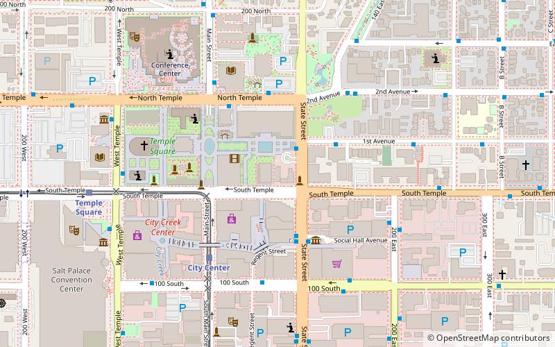 Brigham Young Complex location map