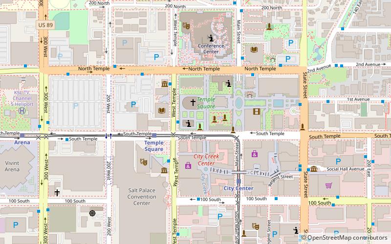 Salt Lake Assembly Hall location map