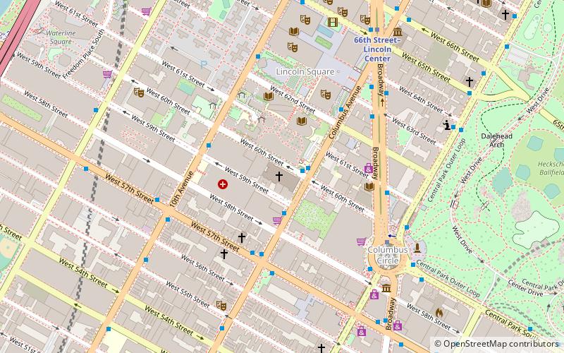Église Saint-Paul-Apôtre de New York location map