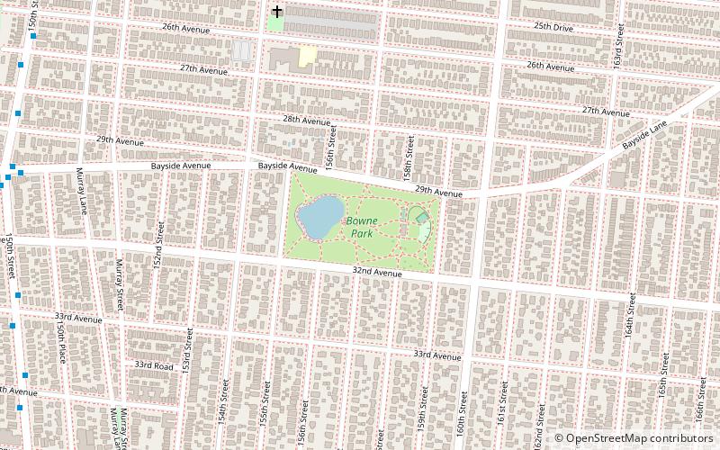 Bowne Park location map