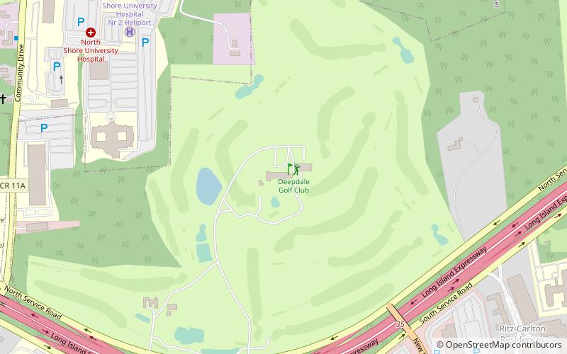 Deepdale Golf Club location map