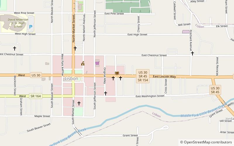 Lepper Library location map
