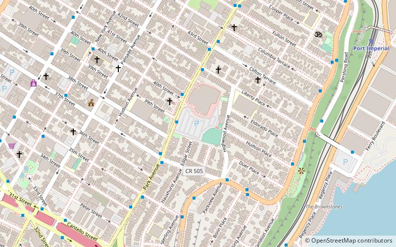 Hackensack Water Company Complex location map