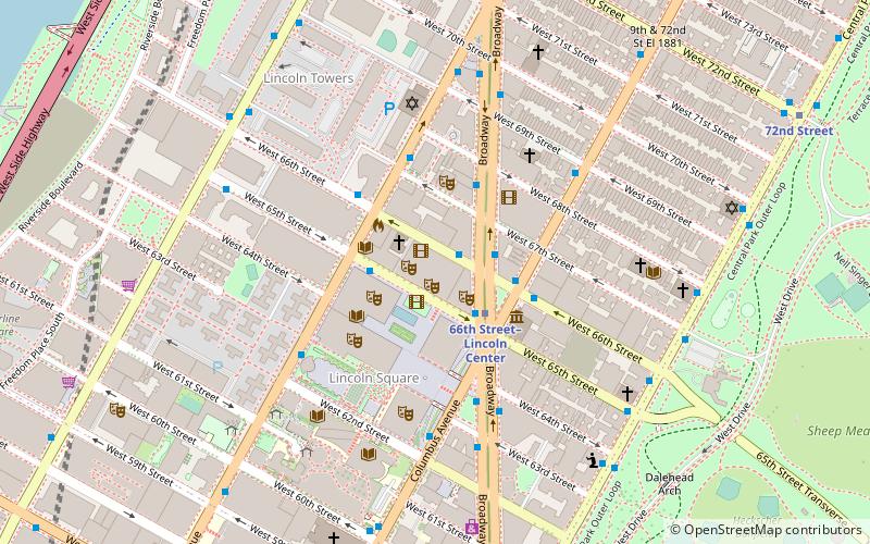 Juilliard School location map